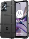 Motorola Moto G13 / G23 Hoesje Shock Proof Rugged Shield Zwart