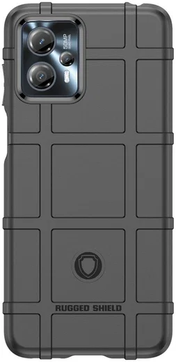Motorola Moto G13 / G23 Hoesje Shock Proof Rugged Shield Zwart afbeelding 2