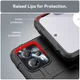 Motorola Moto G13 / G23 Hoesje Shock Proof Rugged Shield Zwart afbeelding 7