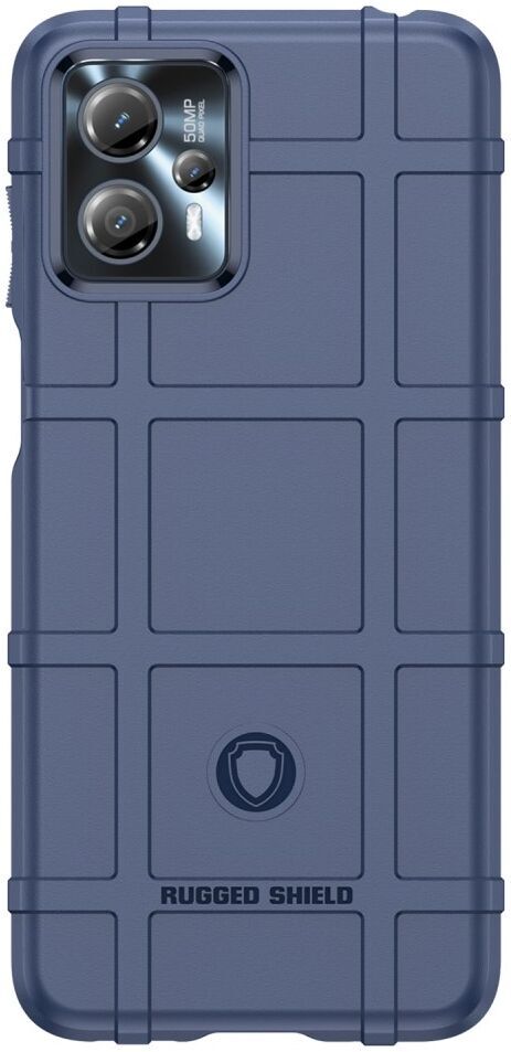 Motorola Moto G13 / G23 Hoesje Shock Proof Rugged Shield Blauw afbeelding 2