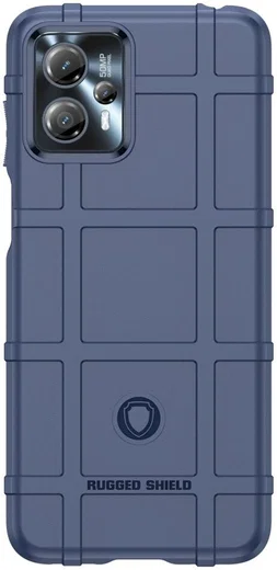 Motorola Moto G13 / G23 Hoesje Shock Proof Rugged Shield Blauw afbeelding 2