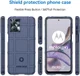 Motorola Moto G13 / G23 Hoesje Shock Proof Rugged Shield Blauw afbeelding 3
