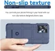 Motorola Moto G13 / G23 Hoesje Shock Proof Rugged Shield Blauw afbeelding 5