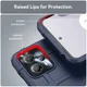 Motorola Moto G13 / G23 Hoesje Shock Proof Rugged Shield Blauw afbeelding 7