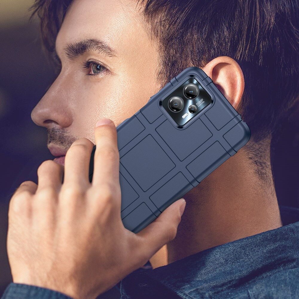 Motorola Moto G13 / G23 Hoesje Shock Proof Rugged Shield Blauw afbeelding 8