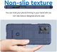 Motorola Moto G53 Hoesje Shock Proof Rugged Shield Back Cover Blauw afbeelding 4