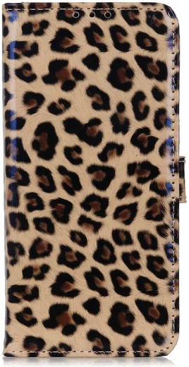 Samsung Galaxy A24 Hoesje Portemonnee Book Case Luipaard Print afbeelding 7