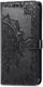 Xiaomi Redmi 12C Hoesje Mandala Book Case met Pasjeshouder Zwart afbeelding 7