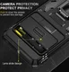 Google Pixel 7a Hoesje met Camera Slider en Kickstand Ring Zwart afbeelding 5