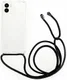 Xiaomi Redmi A1/A2 Hoesje Flexibel TPU met Koord Transparant afbeelding 1