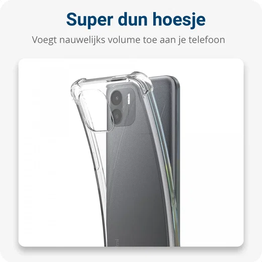 Xiaomi Redmi A1/A2 Hoesje Flexibel TPU met Koord Transparant afbeelding 5