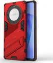 Honor Magic5 Lite Hoesje Shockproof Kickstand Back Cover Rood