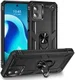 Motorola Moto G 5G (2023) Hoesje met Magnetische Kickstand Ring Zwart afbeelding 1