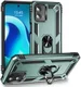 Motorola Moto G 5G (2023) Hoesje met Magnetische Kickstand Ring Groen