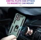 Motorola Moto G 5G (2023) Hoesje met Magnetische Kickstand Ring Groen afbeelding 3