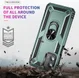 Motorola Moto G 5G (2023) Hoesje met Magnetische Kickstand Ring Groen afbeelding 4