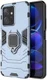 Xiaomi Redmi Note 12 4G Hoesje Magnetische Kickstand Back Cover Blauw afbeelding 1