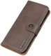 KHAZNEH Motorola Thinkphone Hoesje Portemonnee Book Case Khaki afbeelding 4
