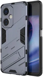 OnePlus Nord CE 3 Lite Hoesje Shockproof Kickstand Back Cover Blauw afbeelding