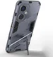 OnePlus Nord CE 3 Lite Hoesje Shockproof Kickstand Back Cover Blauw afbeelding 3