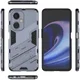 OnePlus Nord CE 3 Lite Hoesje Shockproof Kickstand Back Cover Blauw afbeelding 8