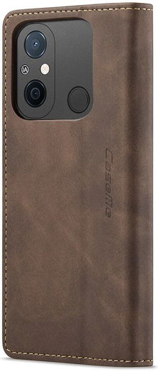 CaseMe 013 Xiaomi Redmi 12C Book Case met Pasjeshouder Coffee afbeelding 10