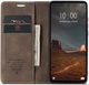 CaseMe 013 Xiaomi Redmi 12C Book Case met Pasjeshouder Coffee afbeelding 1