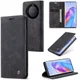 CaseMe 013 Honor Magic5 Lite Hoesje Book Case met Pasjeshouder Zwart afbeelding 9