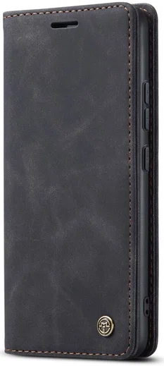 CaseMe 013 Honor Magic5 Lite Hoesje Book Case met Pasjeshouder Zwart afbeelding 2