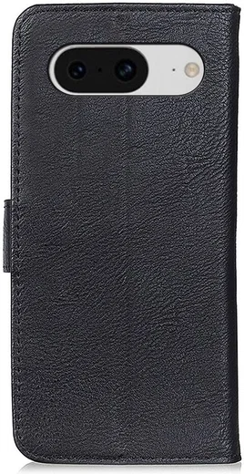 KHAZNEH Google Pixel 8 Hoesje Portemonnee Book Case Zwart afbeelding 9