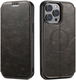 Apple iPhone 13 Pro Hoesje MagSafe Portemonnee Book Case Zwart afbeelding 2