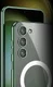 Samsung Galaxy S23 Hoesje MagSafe Back Cover TPU Transparant/Zwart afbeelding 4