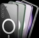 Samsung Galaxy S23 Plus Hoesje MagSafe Back Cover Transparant/Zilver afbeelding 7