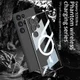 Samsung Galaxy S23 Ultra Hoesje MagSafe Back Cover Transparant/Zwart afbeelding 5