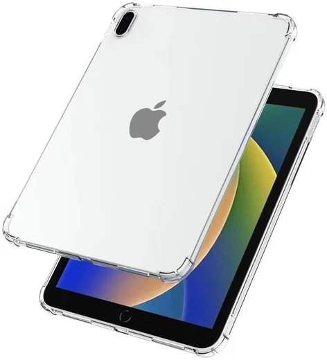 Apple iPad 11 (2025) / 10.9 (2022) Hoes Dun TPU Back Cover Transparant afbeelding 2