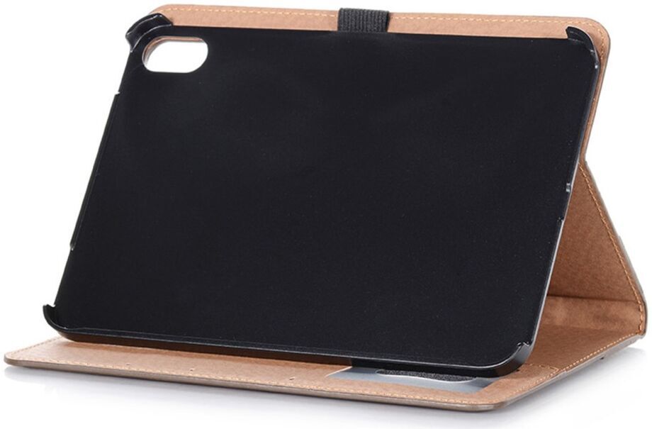 Apple iPad 11 (2025)/10.9 (2022) Hoes Pasjeshouder Book Case met Standaard Bruin afbeelding 3