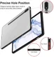 Samsung Galaxy Tab S7 Hoes Matte Back Cover Transparant/Zwart afbeelding 6
