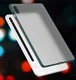 Samsung Galaxy Tab S7 Hoes Matte Back Cover Transparant/Groen afbeelding 2