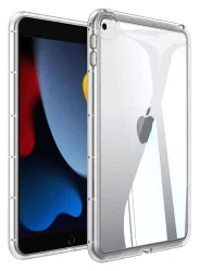Apple iPad Mini 4 / Mini 5 Hoes Schokbestendige Back Cover Transparant afbeelding