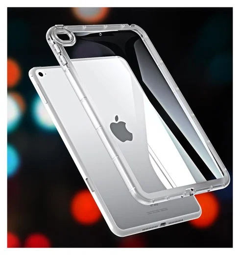 Apple iPad Mini 4 / Mini 5 Hoes Schokbestendige Back Cover Transparant afbeelding 2