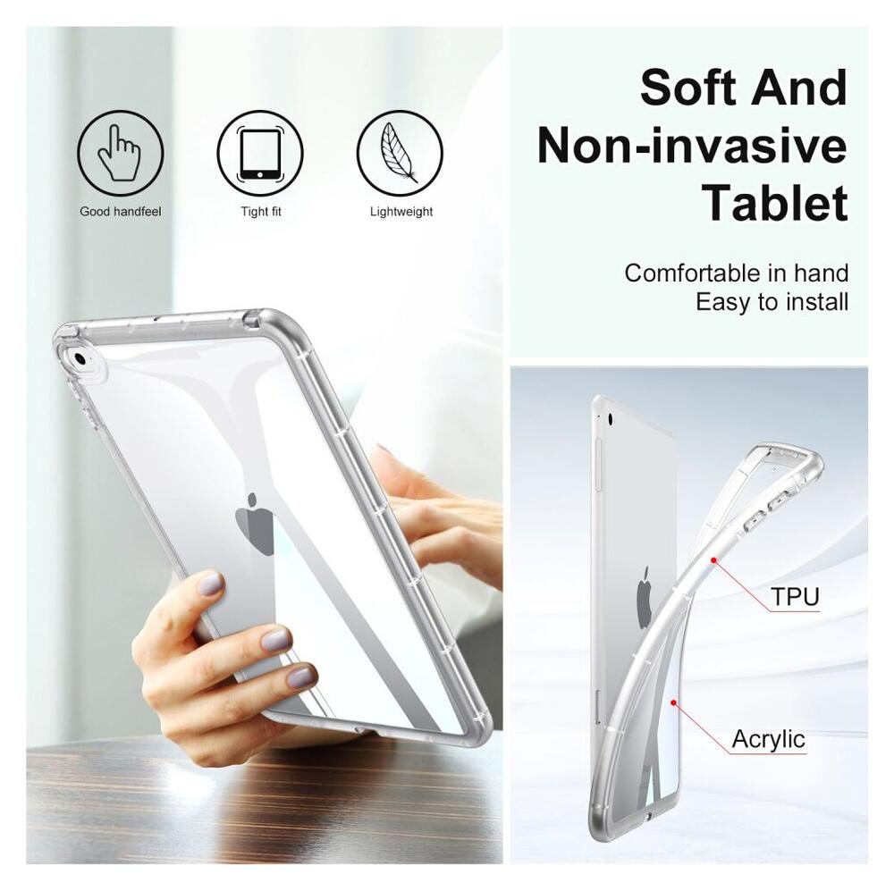 Apple iPad Mini 4 / Mini 5 Hoes Schokbestendige Back Cover Transparant afbeelding 5