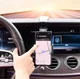 Universele Telefoonhouder Auto Zonneklep/Dashboard/Stuur/Spiegel Zwart afbeelding 5