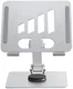 Universele Verstelbare Bureau Houder Smartphone/Tablet/Laptop Zilver afbeelding 1