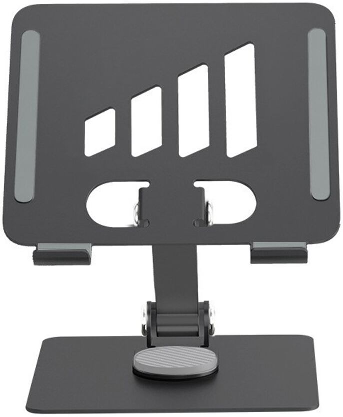 Universele Verstelbare Bureau Houder Smartphone/Tablet/Laptop Zwart afbeelding 1