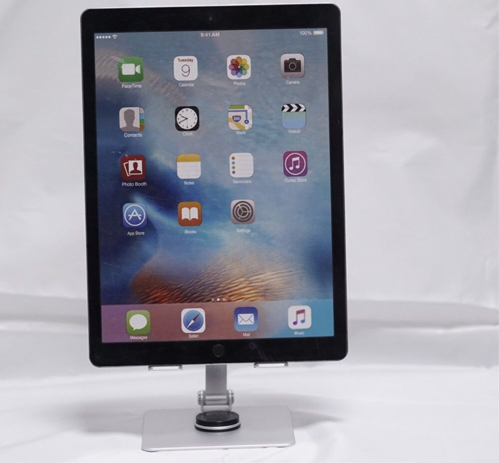 Universele Verstelbare Bureau Houder Smartphone/Tablet/Laptop Zwart afbeelding 5