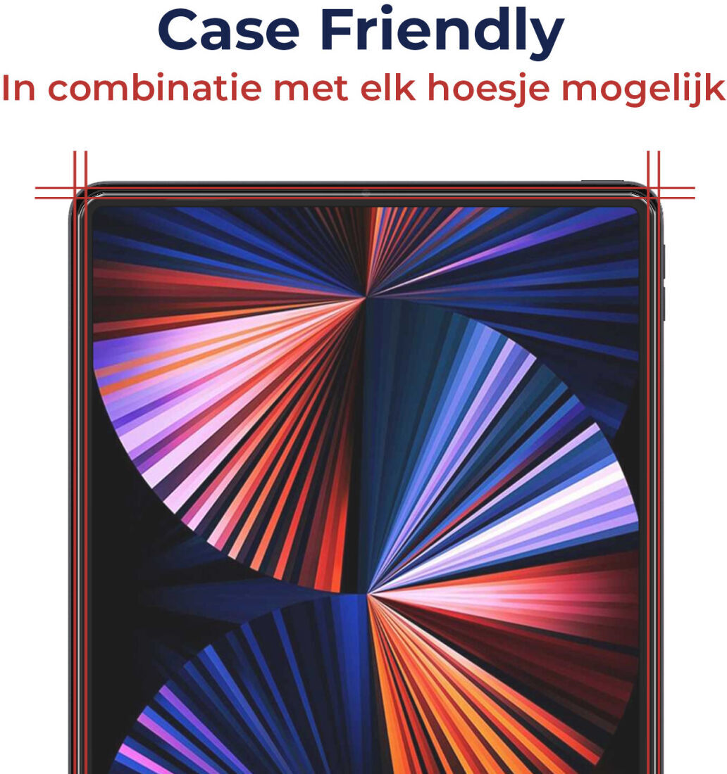Rosso Apple iPad Pro 11 / Air 10.9 Tempered Glass met Installatietray afbeelding 4