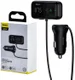 Baseus Dubbele USB Autolader en Bluetooth FM Muziek Transmitter 15W afbeelding 6