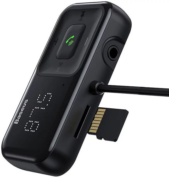 Baseus Dubbele USB Autolader en Bluetooth FM Muziek Transmitter 15W afbeelding 3