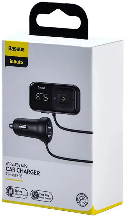 Baseus Dubbele USB Autolader en Bluetooth FM Muziek Transmitter 15W afbeelding 7