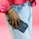 HappyCase Samsung Galaxy S23 Hoesje Flexibel TPU Luipaard Print Zwart afbeelding 6